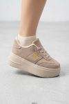 Kadın Kalın Tabanlı Casual Sneaker Ayakkabı