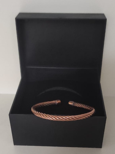 Bakır Burgusu El Yapımı Bileklik