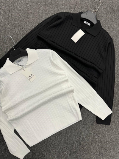 Erkek Klasik Bisiklet Yaka Triko Kazak