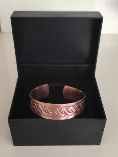 İnterlok Düğüm El Yapımı Bakır Bileklik