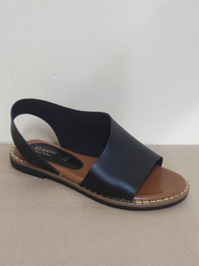 Kadın Yazlık Fermuar Detaylı Termo Tabanlı Sandalet